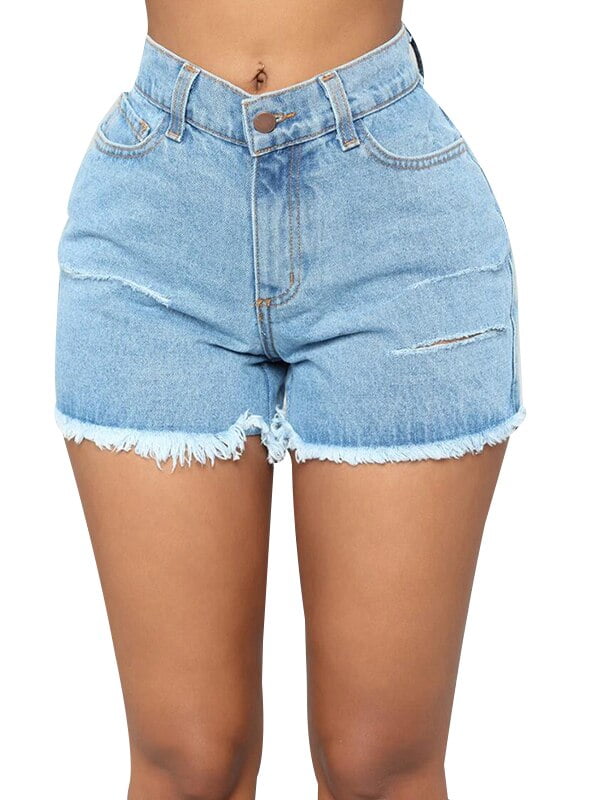 walmart blue jean shorts