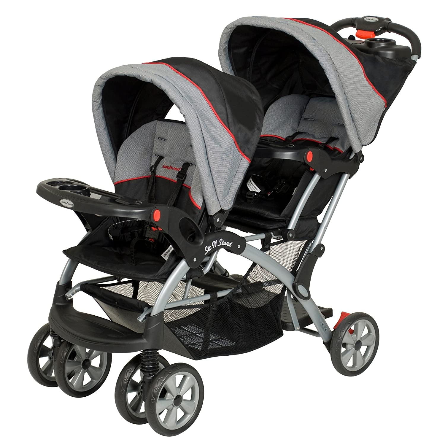 Graco Ready2grow Lx Double Stroller Lightweight Double Stroller Gotham Walmart Com