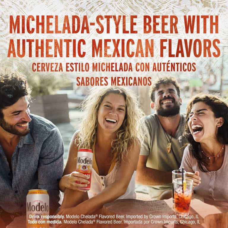 Modelo Chelada Fresa Picante Mexican Import Flavored Beverage 24