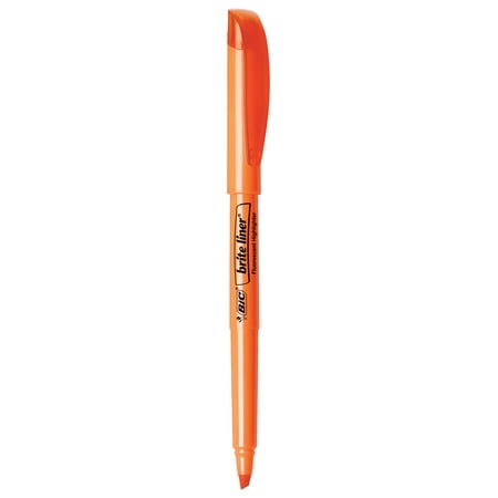 BIC Brite Liner Highlighters, Chisel Tip, Assorted Colors, 5 Count - Image 7