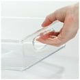 thumbnail image 2 of iDesign, 18-Piece Clear Bin Organization Set, 2 of 7