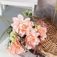 thumbnail image 4 of Artificial Dahlia Silk Flowers, Fake Dahila Flowers for Halloween Baby Shower Décor Wedding Bridal Flower Arrangement, 4 of 8