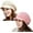 Beige+Pink, variant on Dalrosia 2PCS Women Winter Warm Knit Hat Slouchy Beanie Cap with Visor