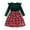 Red, variant on XEGLSBU Girls Christmas Dress Size 7 Plaid Girls Party Dress with Cartoon Snowflake Plaid Pattern Festive Holiday Tutu Gown for Toddler and Kids Casual Play Red Size 4-5 Years