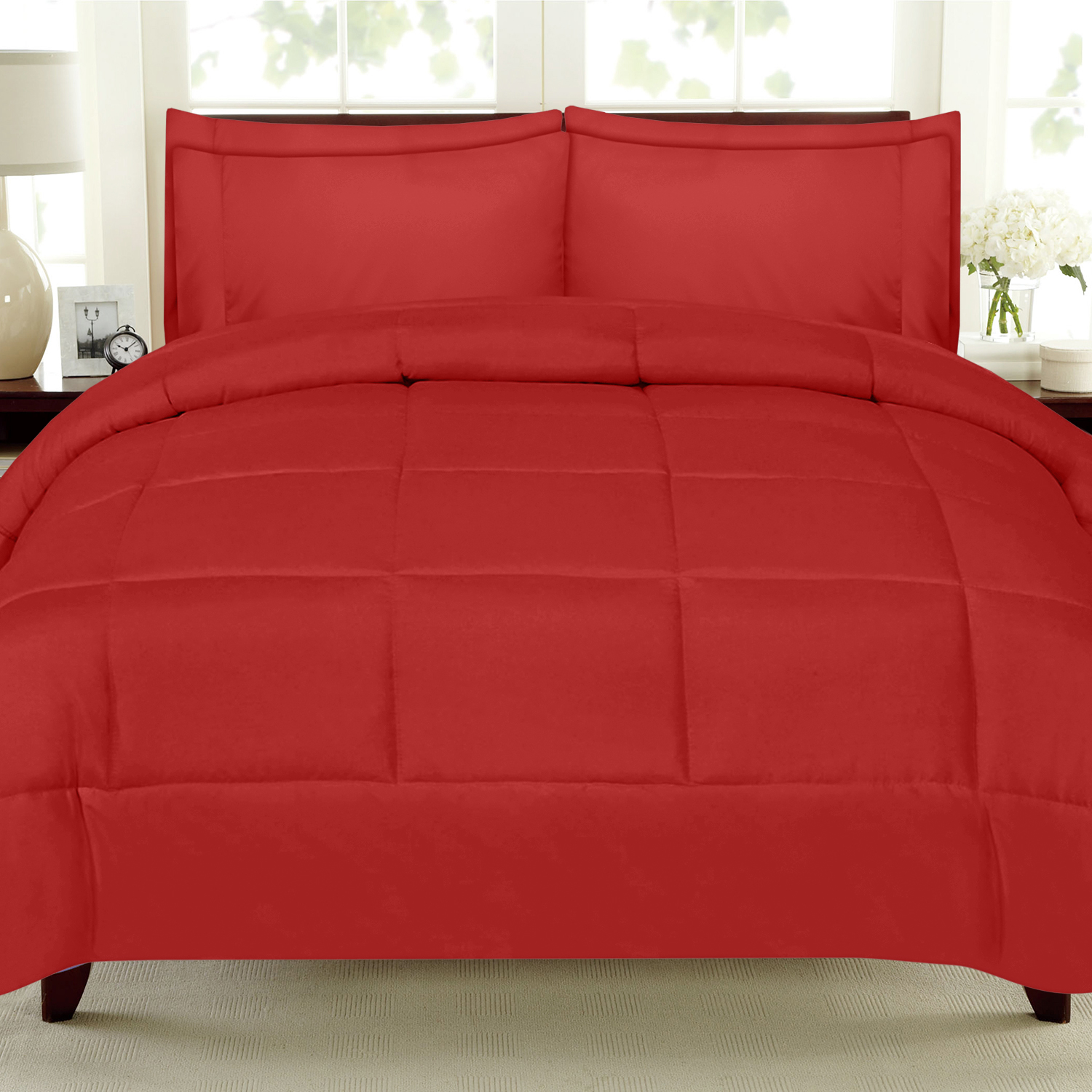 7 Piece Bed-In-A-Bag Down Alternative Comforter & Sheet ...