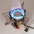 thumbnail image 1 of BRILLAR Estufa de camping plegable portátil compacta con encendido piezoeléctrico - Cocina al aire libre a prueba de viento para senderismo y picnic, 1 of 5