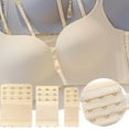 thumbnail image 3 of 9 Pcs Women's Bra Extenders In 3 Sizes And 3 Colors Stretchy Bra Extension Strap, 3 of 3