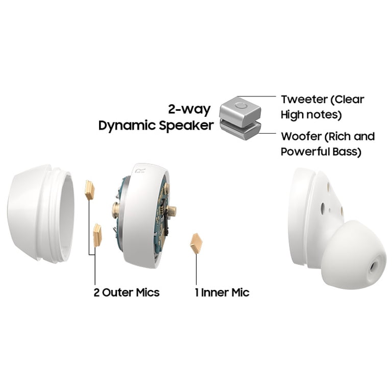 Samsung Galaxy Buds+, Cloud Blue - Walmart.com