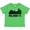 thumbnail image 3 of Inktastic Orlando Skyline with Grunge Boys or Girls Toddler T-Shirt, 3 of 5