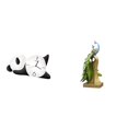 thumbnail image 1 of Reloj de pared,Reloj de pared de panda,decoración para el hogar,lindo y creativo.,Figura de escritorio,Estatua de pavo real en estante,escritorio,decoración del hogar,Figuras decorativas, 1 of 8