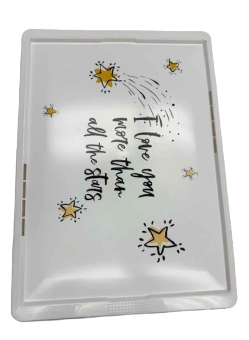 Qutu Plastic Storage Box Cute Moon Trend Box 25L, use by Adult and Teens