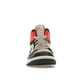 thumbnail image 3 of Jordan Women's 1 Mid Newsprint Light Orewood Brown Shoes, from StockX, 3 of 5