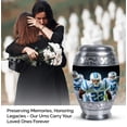 thumbnail image 3 of Football Player Urn For Ashes For Women, Sports Urns For Ashes, Cremation Urn Human Ashes - Large Urns For Human Ashes Adult - Cremation Urns For Human Ashes - Adult Funeral Urns 10 Inch, 3 of 5