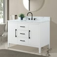thumbnail image 2 of Vanity Art 48" Single Sink Bathroom Vanity Cabinet with Engineered Marble Countertop, 2 of 8