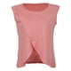 thumbnail image 2 of Camiseta Sin Lactancia Capas Dobles Poliéster Verano Ropa Mujer Embarazada Suave Rosa 4XL, 2 of 8