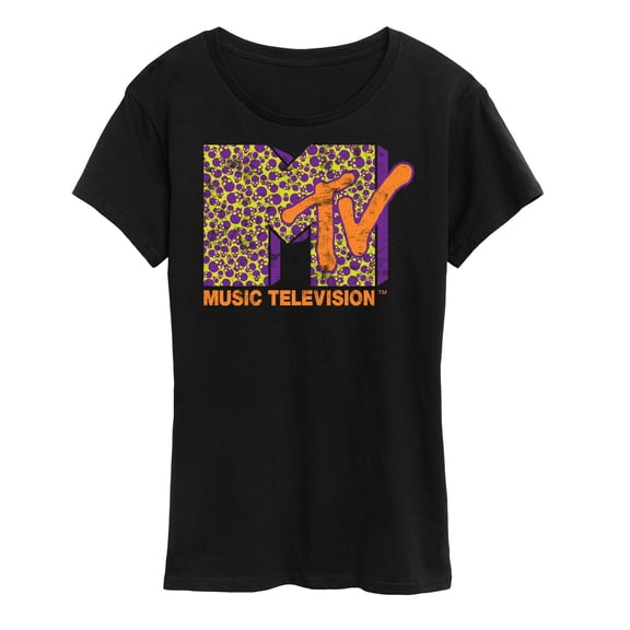 MTV - Halloween Skull Fill  - Women's Short Sleeve Graphic T-Shirt