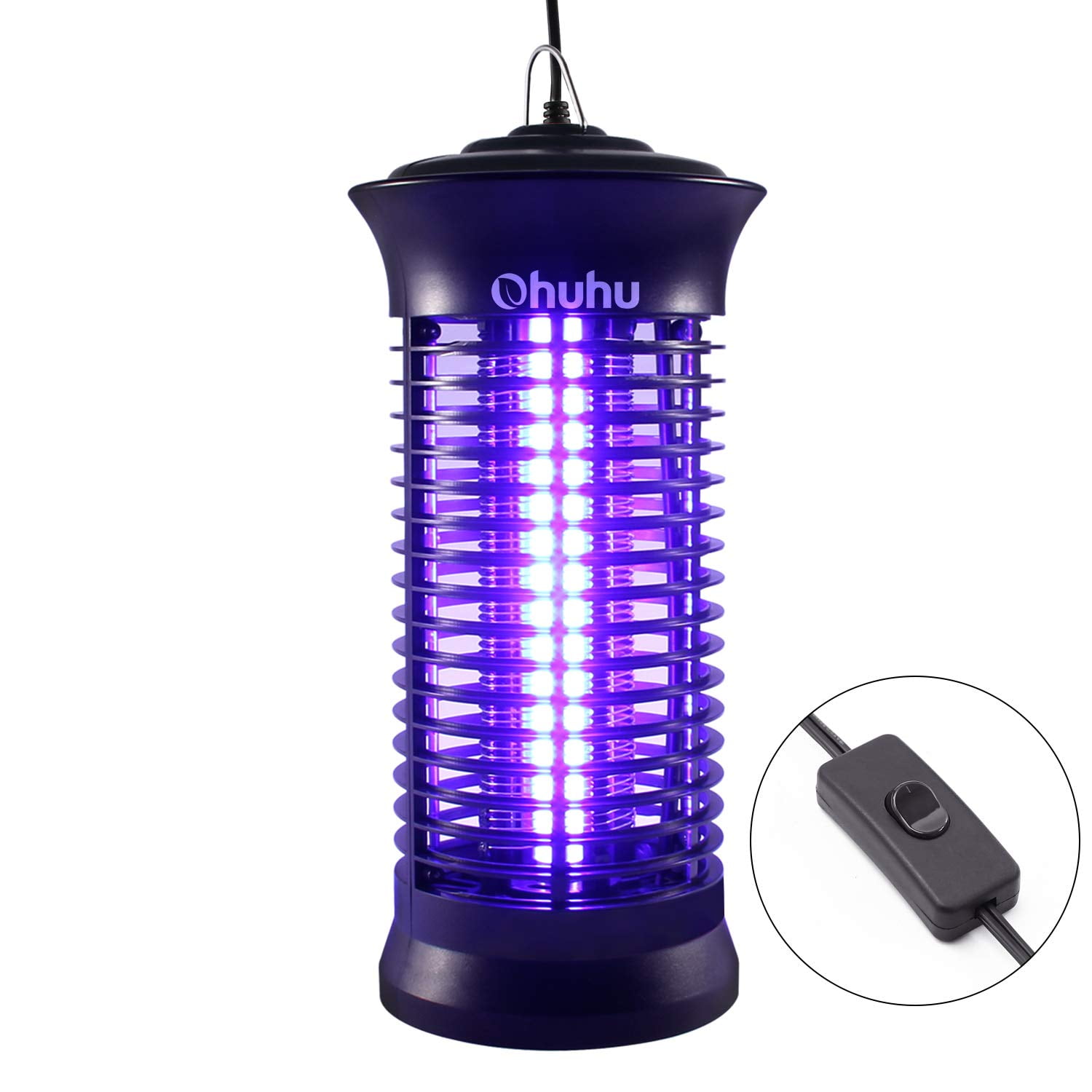 Ohuhu Insect Bug Zapper, Powerful Electric Flying Insect Killer with UV