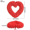 thumbnail image 2 of YIKA Valentine's Day Decor Party Supplies Loved Garland Door Wedding Proposal Party Scene Decoration Heart-shaped Garland Valentines Day Gifts, 2 of 7
