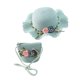 thumbnail image 3 of Conjunto de sombrero y bolsa pequeña Hugo sombrero de verano para niñas con flores, 3 of 10