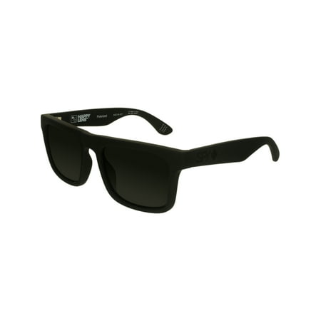 Spy Men's Polarized Atlas 673371973864 Black Square Sunglasses