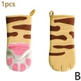 thumbnail image 5 of 1pcs 3D Cartoon Paws Oven Mitt Long Cotton Baking Insulation Gloves For Microwave Heat Tool Resistant funny heat women heat gloves oven kids oven women kids fun oven kids fun kids funny funny, 5 of 9
