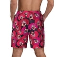 thumbnail image 4 of Fotbe Orchids Flowers Men’s Swim Trunks Quick Dry Swim Shorts Board Shorts with Mesh Lining-Small, 4 of 9