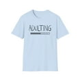 thumbnail image 2 of Adulting Please Wait, Gildan Unisex Softstyle T-Shirt, Graphic Tee, S-3XL, 2 of 6