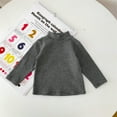thumbnail image 2 of Vedolay Boys Shirts Long Sleeve Tops Boys Casual Loose Soft T-Shirt Grey,100, 2 of 5