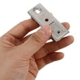 thumbnail image 4 of KAKOWELY ceiling curtain rail code 6pcs Curtain Tops Installation Single Code Stainless Steel Curtain Track Mounting Hidden Tops Install Repair Fittings Silver, 4 of 5