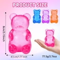 thumbnail image 3 of Gummy Bear Squishy - Taba Stress Bear Squishy Balls,Maltose Bear & Sugar Ball Designs,Gummy Filled Squeeze Bear Squishy Sugar Ball, Slow Rising Squishy Stress Balls,Spring Easter Basket Stuffers, 3 of 8