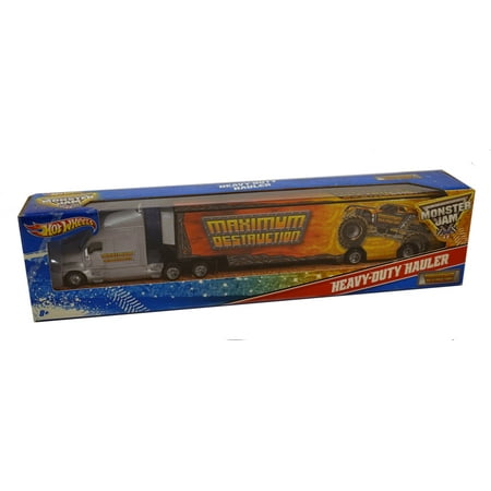 MAXIMUM DESTRUCTION Hot Wheels Monster Jam Heavy-Duty Hauler