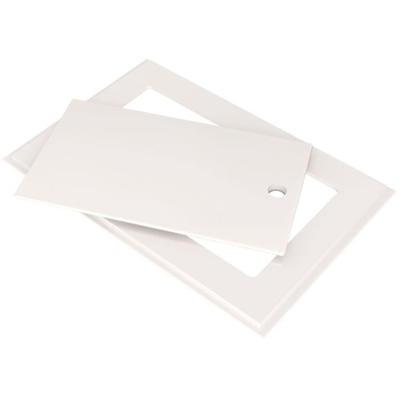 Rohl 8644/101 16-3/8" Rectangular Polyethylene Cutting Board - White