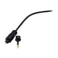 thumbnail image 1 of Vanco - Digital audio cable (optical) - TOSLINK male to TOSLINK male - 12 ft - fiber optic - black, 1 of 3