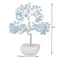 thumbnail image 2 of Blue Jade Chakra Tree of Life Crystal Tree for Positive Energy, Handmade Gemstone Tree, Money Tree Bonsai - Healing Crystals, Wealth & Good Luck Stones Spiritual Gift, 2 of 6