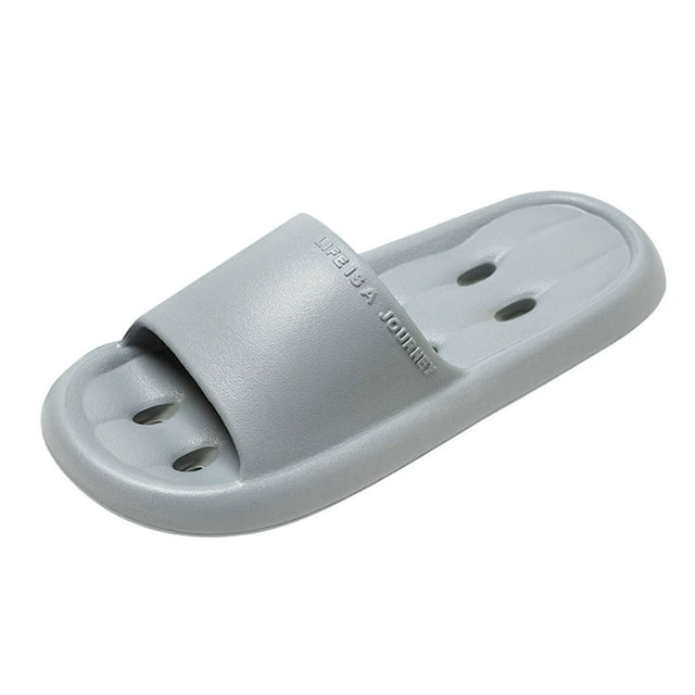 Fsqjgq Open Toe Sandals Shower Slides Bathroom shower Slippers Unisex Non-slip Quick Drying Slipper Home Slippers