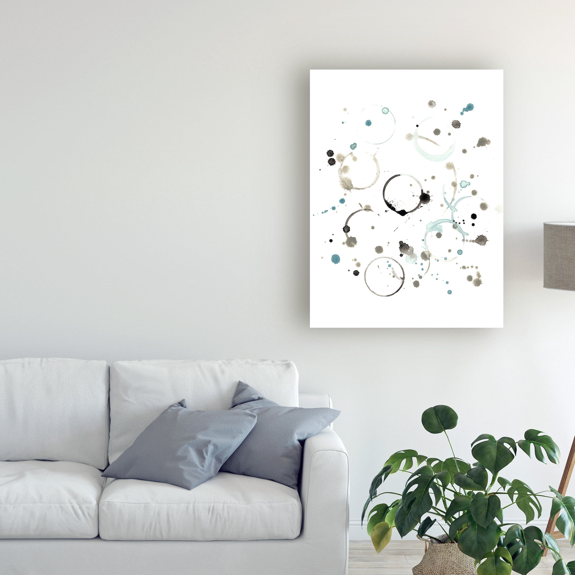 Trademark Fine Art 'Liquid Orbit I' Canvas Art by June Erica Vess
