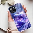 thumbnail image 5 of Crystal Purple Diamond iPhone Case Luxury for Women Men Perfect for Christmas Birthday Gift Compatible with iPhone 11/12/13/14/15/16 (Pro Max/Plus), 5 of 9