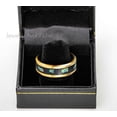 thumbnail image 4 of Jewelry Avalanche Abalone Inlay Mens Wedding Band, Gold Tungsten Carbide, Engagement Ring 8MM, 4 of 4