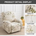 thumbnail image 3 of Recliner Slipcovers -Pieces Lazyboy Recliner Covers Recliner Couch Covers Recliner Chair Cover Non Slip Reclining Slipcovers with Storage Pockets Furniture Protector for Living Room, 3 of 7