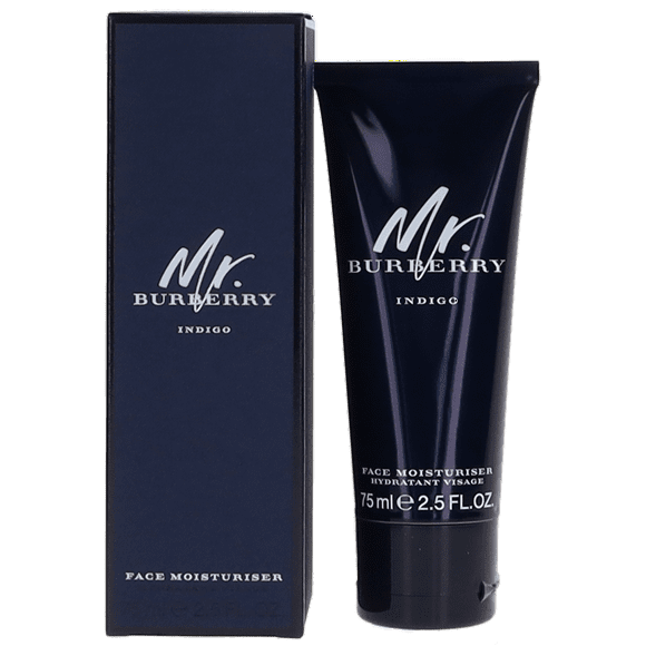 Mr. Burberry Indigo By Burberry For Men Face Moisturiser 2.5oz New in Box 75ml