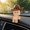 E, variant on Shaking-Leg Wooden Man, Trembling, Puppet Car Ornament Transformable Wooden Educational Toy, With Changeable Expres,E