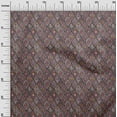 thumbnail image 3 of oneOonePolyesterSpandexMustardYellowFabricTribalDiyClothingQuiltingFabricPrintFabricByYard56InchWide, 3 of 4
