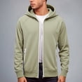 thumbnail image 3 of Kureaily Stylish Hoodies For Men Comfortable And Versatile Zip Up Sweatshirts For Casual Wear In Fall And Winter Casual Hooded Sweatshirts, 3 of 5