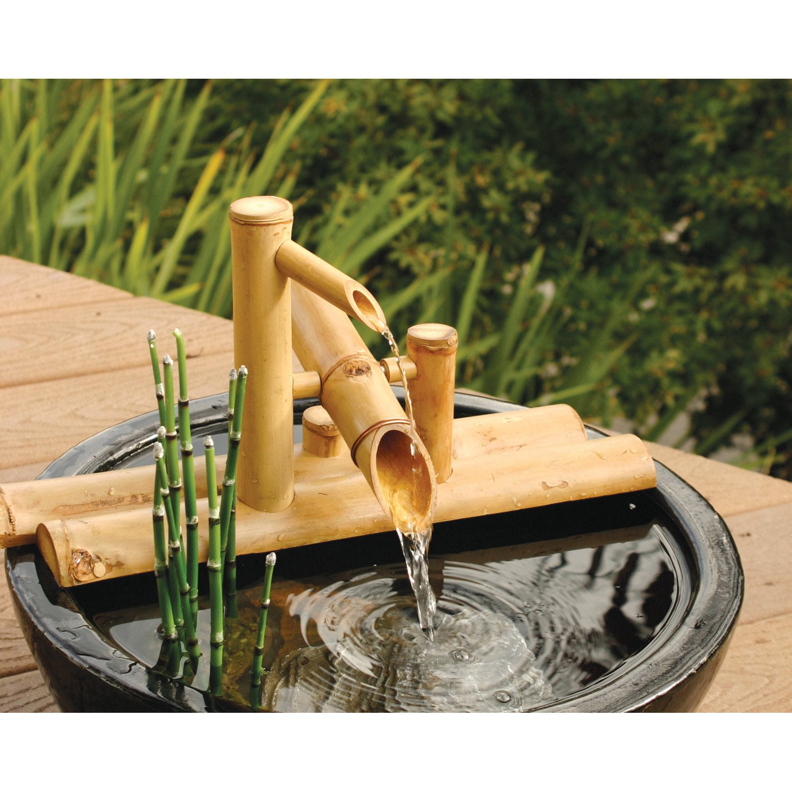 Bamboo Accents Rocking On Arms Spout And Pump Fountain Kit Bamboo Accents Rocking On Arms Spout And Pump Fountain Kit Com