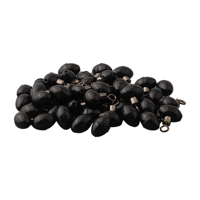 10/20/50/100 Pcs Pêche Tackle Zip Rig Slider Poulie Perles Pivotant Clip Ligne Rigs