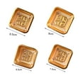 thumbnail image 5 of Conditiclusy 100Pcs Packing Box Portable Safe Square Shape Plastic Moon Cake Boxes for Mooncakes, 5 of 7