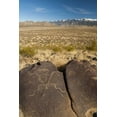 thumbnail image 2 of Illg, Cathy and Gordon 11x14 White Modern Wood Framed Museum Art Print Titled - New Mexico, Three Rivers Petroglyph on rock, 2 of 4
