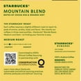 thumbnail image 4 of Starbucks Mountain Blend Ground Coffee K-Cup Pods 10 ct, 4 of 4