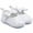White, variant on piuwrlz Toddler Girls Ballets Flat Dress Shoes Baobao Shoes Solid Color Prewalker Soft Antiskid Soft Sole Babys Shoe Black Size 6-9Months