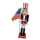 thumbnail image 5 of Cascanueces de madera tradicional decorativo de 38 cm, figura de cascanueces para regalos de fiesta LL0094, 5 of 9